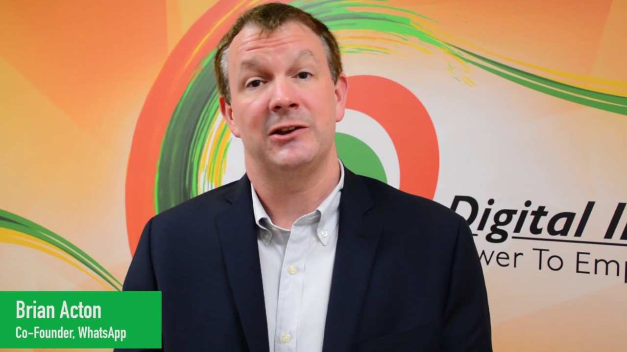 Views on Digital India by Brian Acton