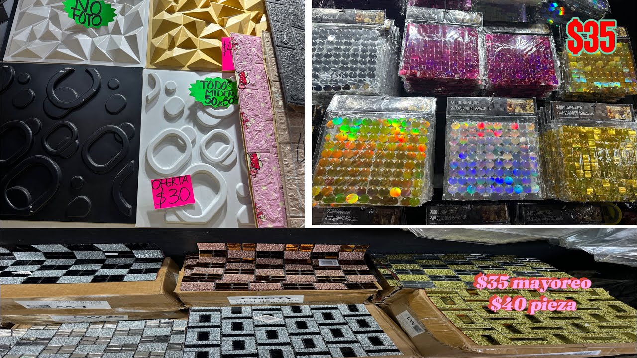 ➡️Gran variedad en papel tapiz y cortinas metálicas a buenos costos💰