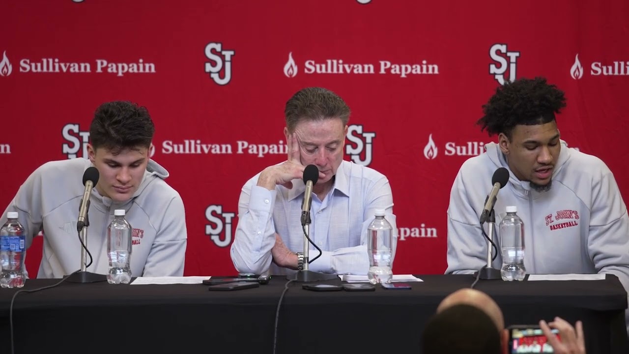 St. John's Men's Basketball vs Creighton Postgame Press Conference 2.21.26