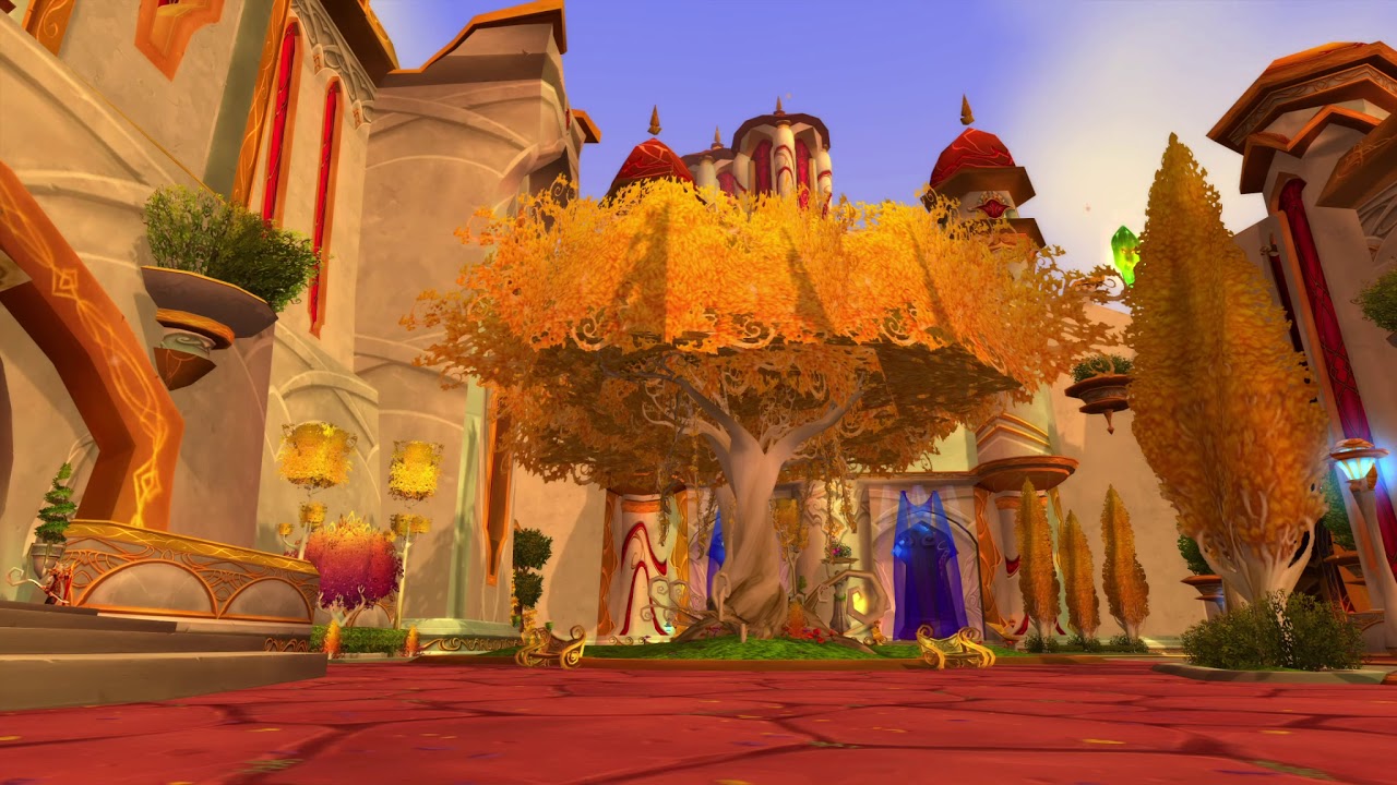 [1 Hour] World of Warcraft Wrath of the Lich King - Silbermond/ Silvermoon city
