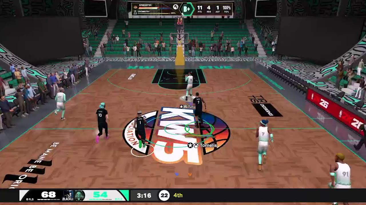 NBA 2K26 Hof playoffs