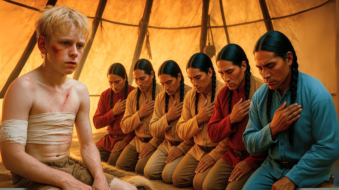 The Orphan Boy Was Trampled by 10 Buffalo Shielding a Tribal Elder—He Awoke to Find the Elder's.....
