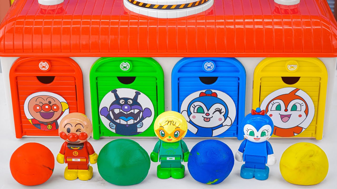 92 Minutes Satisfying with Unboxing Anpanman Colorful House Playset ASMR |アンパンマンのおもちゃまとめ大全