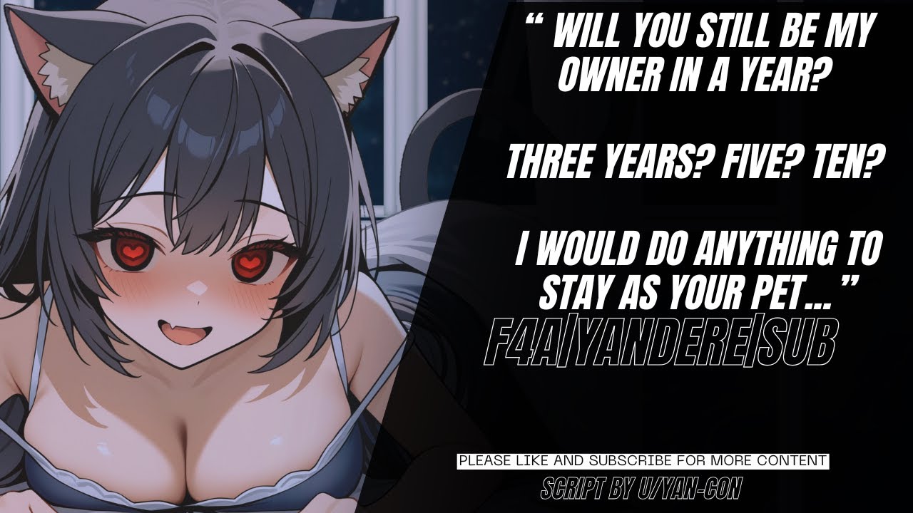 [F4A] Yandere Catgirl Cuddles You To Sleep [Submissive] [Possessive] [Reverse Comfort] [Cuddling]