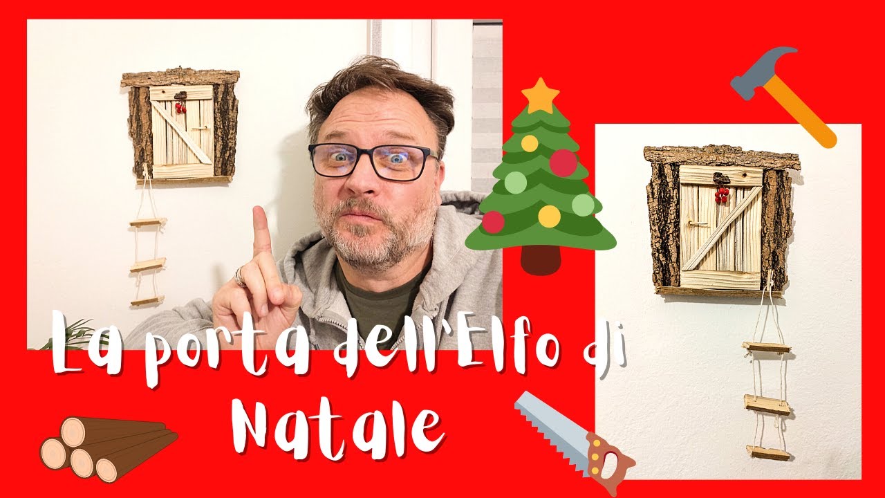 Come realizzare la porta magica dell'Elfo di Natale