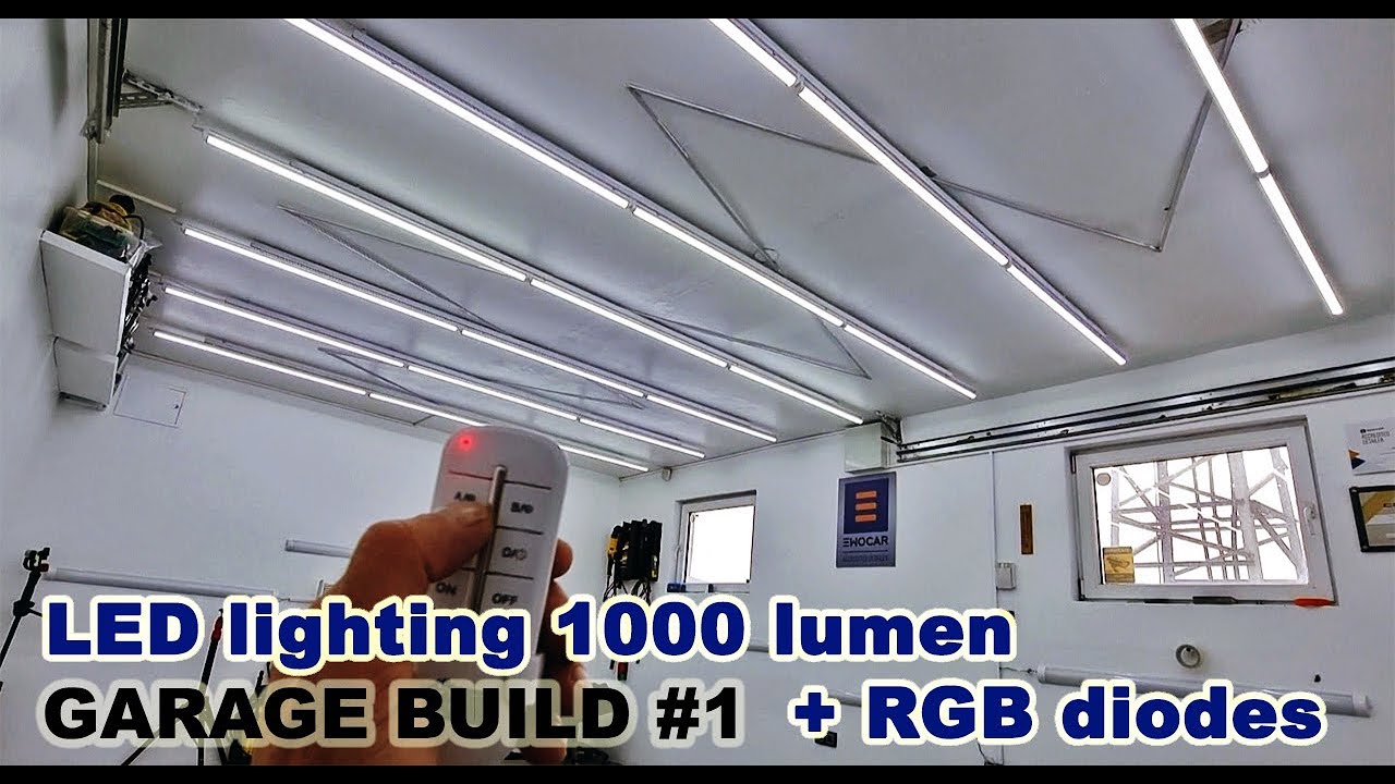 LED Lighting-Car Detailing Studio Build #1