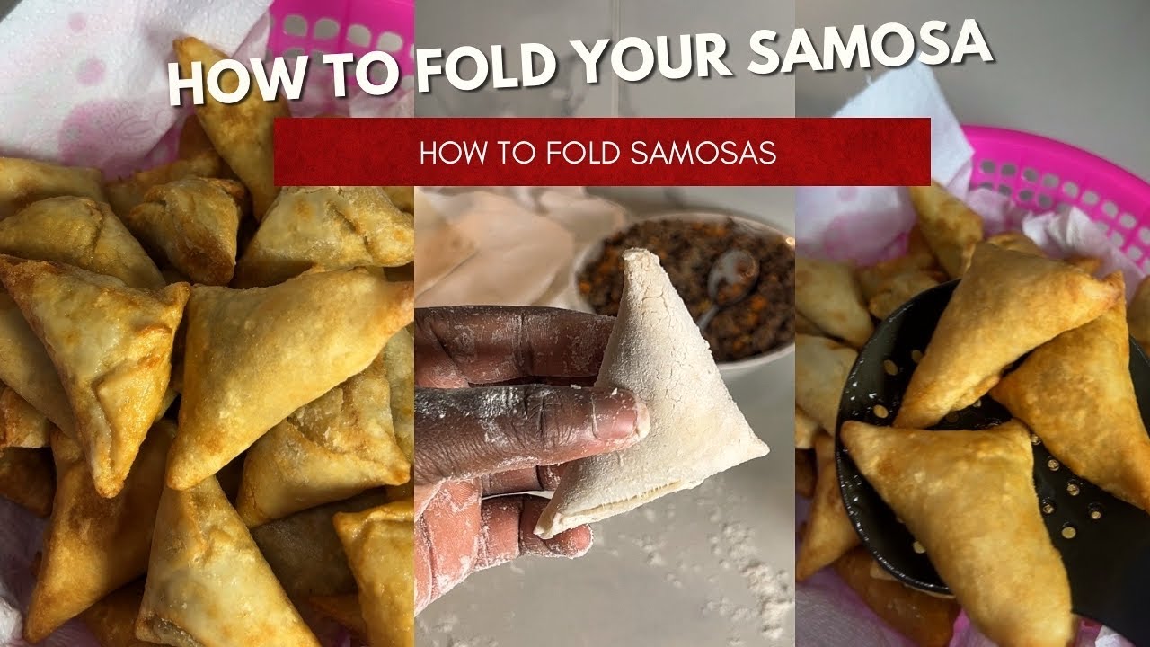 Homemade Samosa Wrapping & Frying Tutorial | Perfect Crispy Samosas HOW  TO WRAP SAMOSA