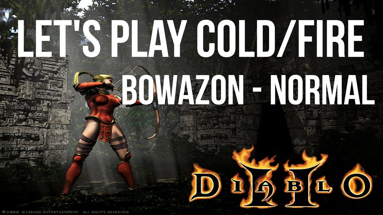 [Normal] Cold/Fire Bowazon Guided Playthrough | Diablo 2 Resurrected