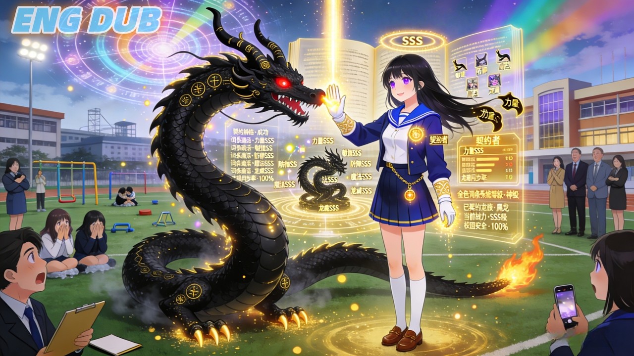 From egg to divine dragon: the school beauty made contract with me,I gained the Golden Attribute Sys