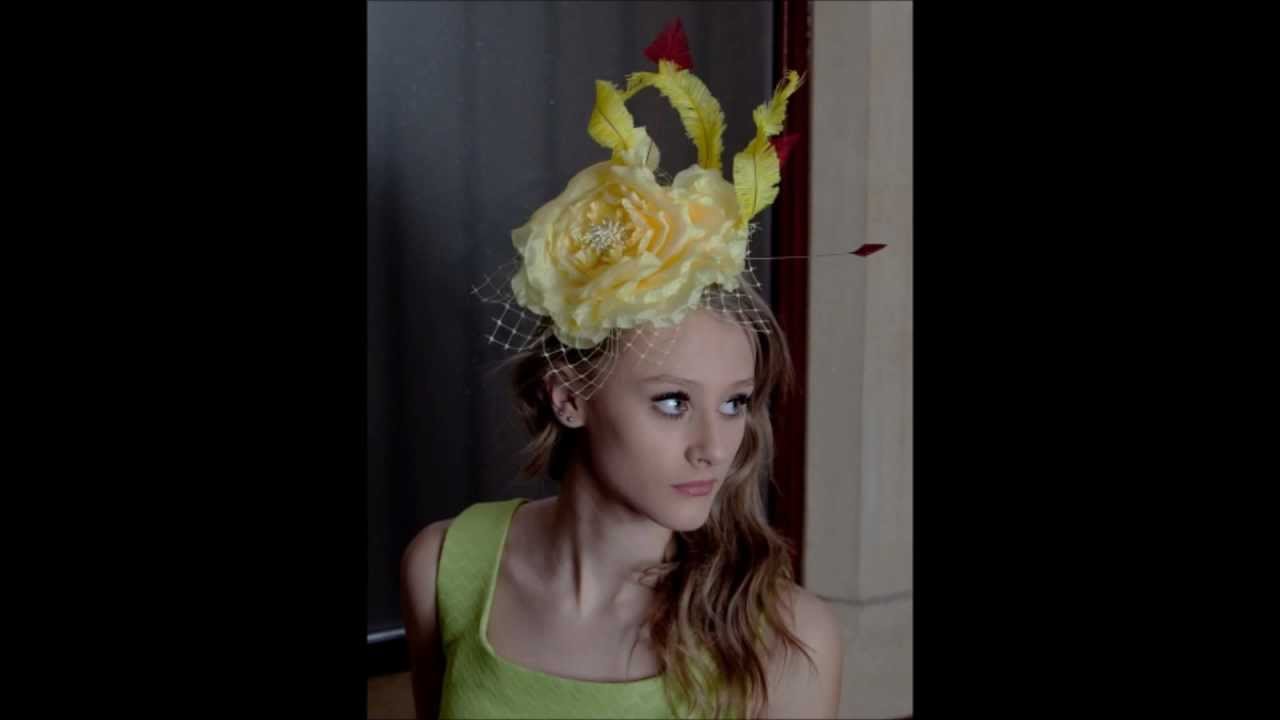 Jessika Hill Millinery SS13 Sinamay & Feathers Fascinators Hats for Royal Ascot Races & Weddings