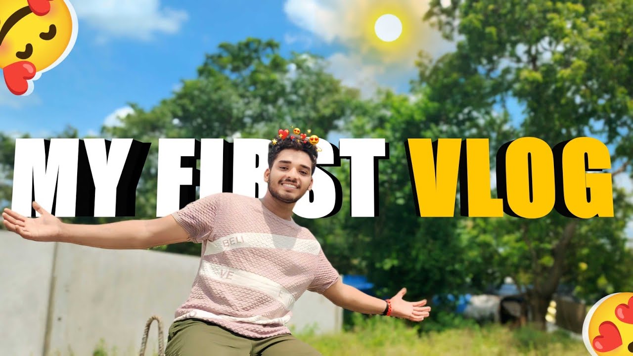 MY FIRST VLOG 2024 😍 || MY FIRST VLOG ON YOUTUBE || Weldon Viraa Vlogs