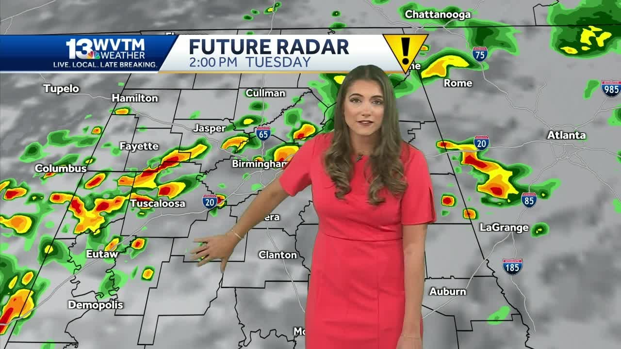 Impact Weather: Tracking storms in the Alabama forecast, Feeling hotter by the weekend