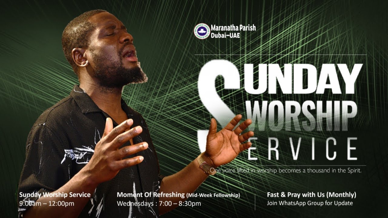 Sunday Worship Service || RCCG Maranatha Parish Dubai