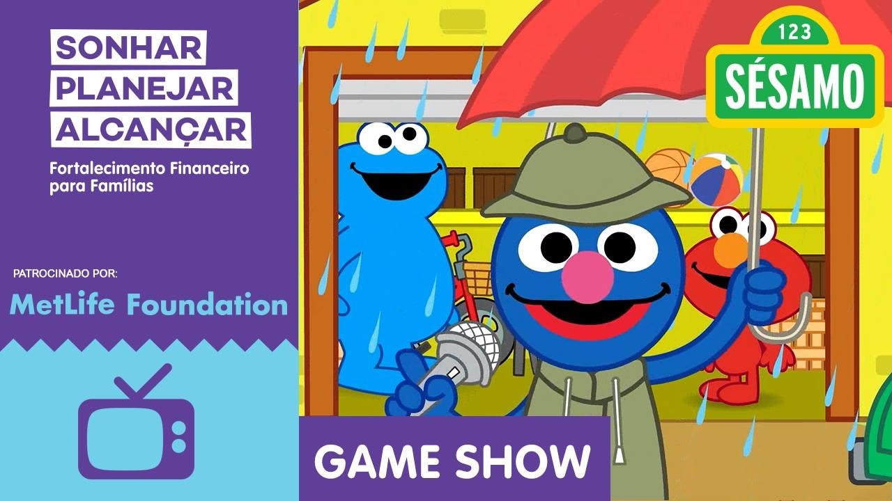 Sésamo: O Desafio do Elmo | Está chovendo, e agora?