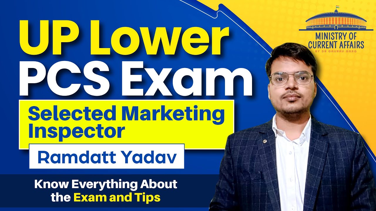 UP Lower PCS Exam topper Ramdatt shares Strategy, time table, books, syllabus