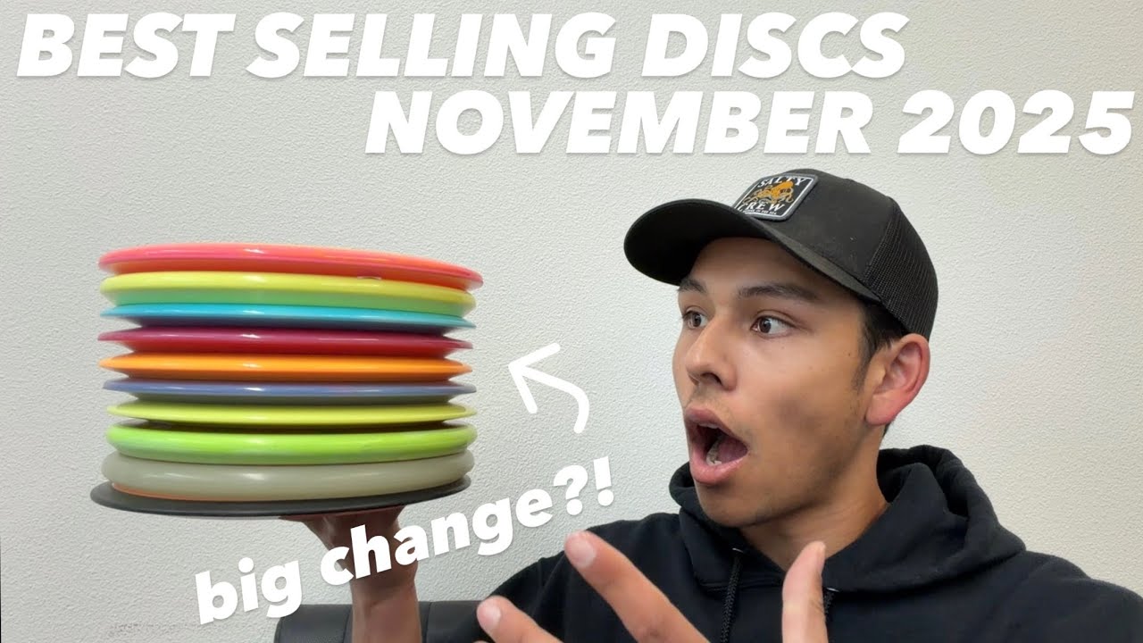ТОП-10 САМЫХ ПРОДАВАЕМЫХ ДИСКОВ В МОЕМ МАГАЗИНЕ DISC GOLF В НОЯБРЕ 2025 ГОДА