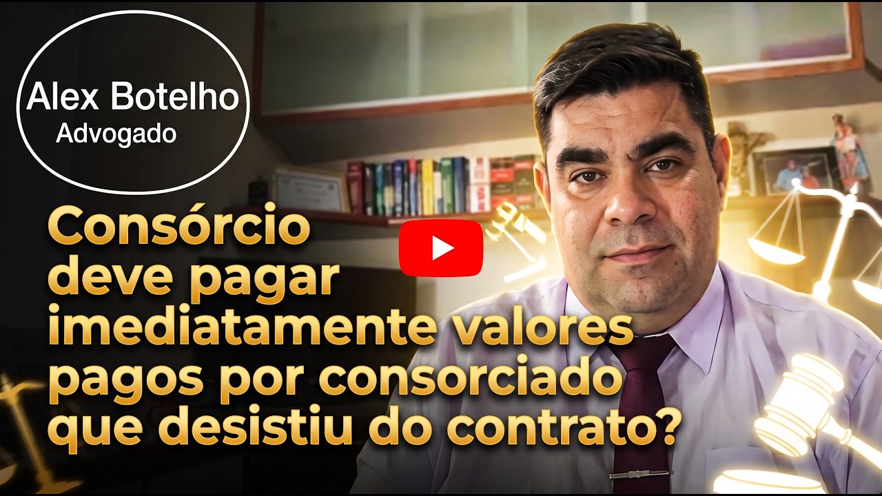 Consórcio deve pagar imediatamente valores pagos por consorciado que desistiu do contrato?