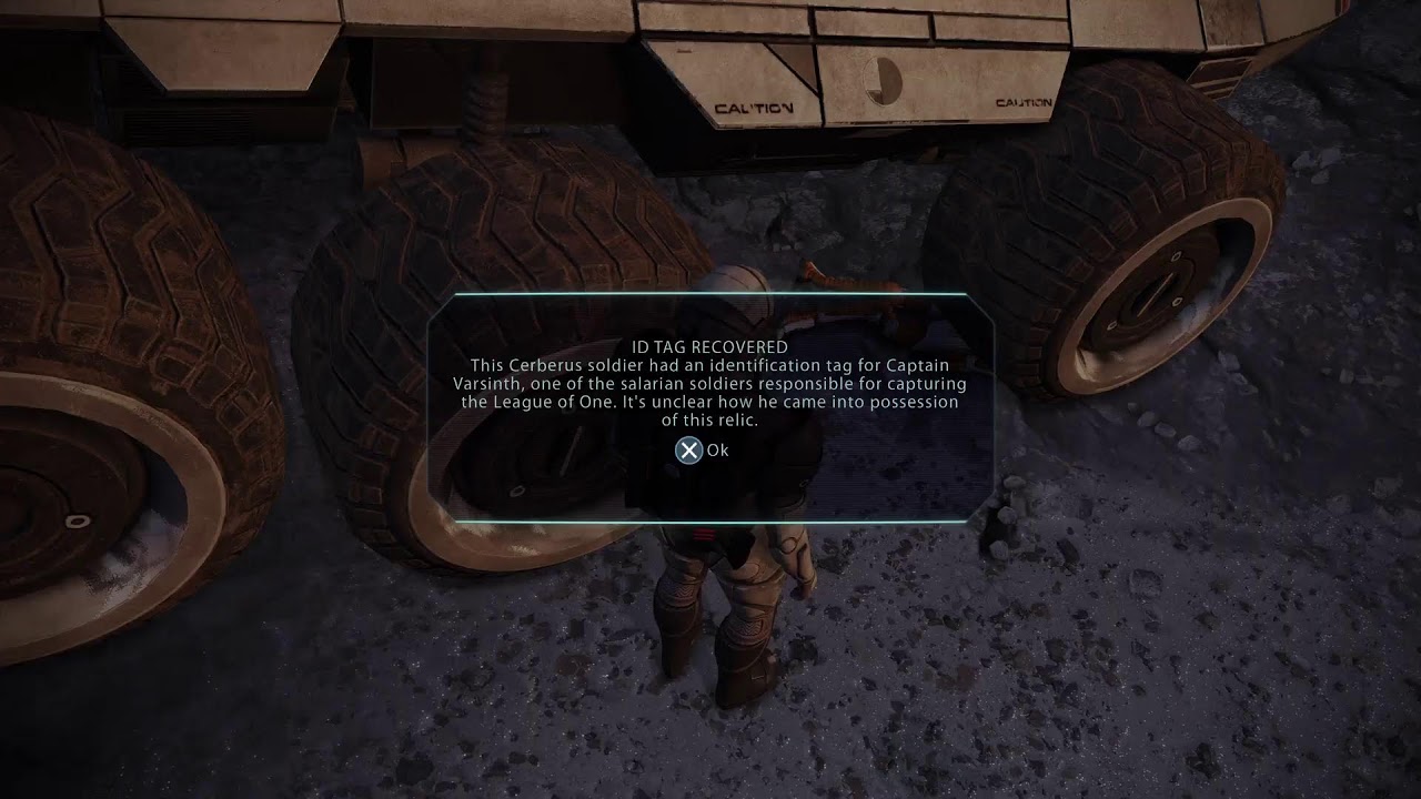 First time playing Mass Effect.