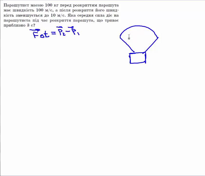 Lesson №2 Задачі на імпульс тіла і імпульс сили