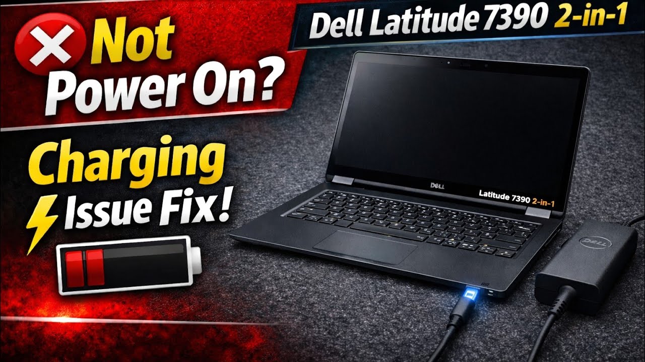 Fixing the Most Common Dell Latitude 7390 Power Issue