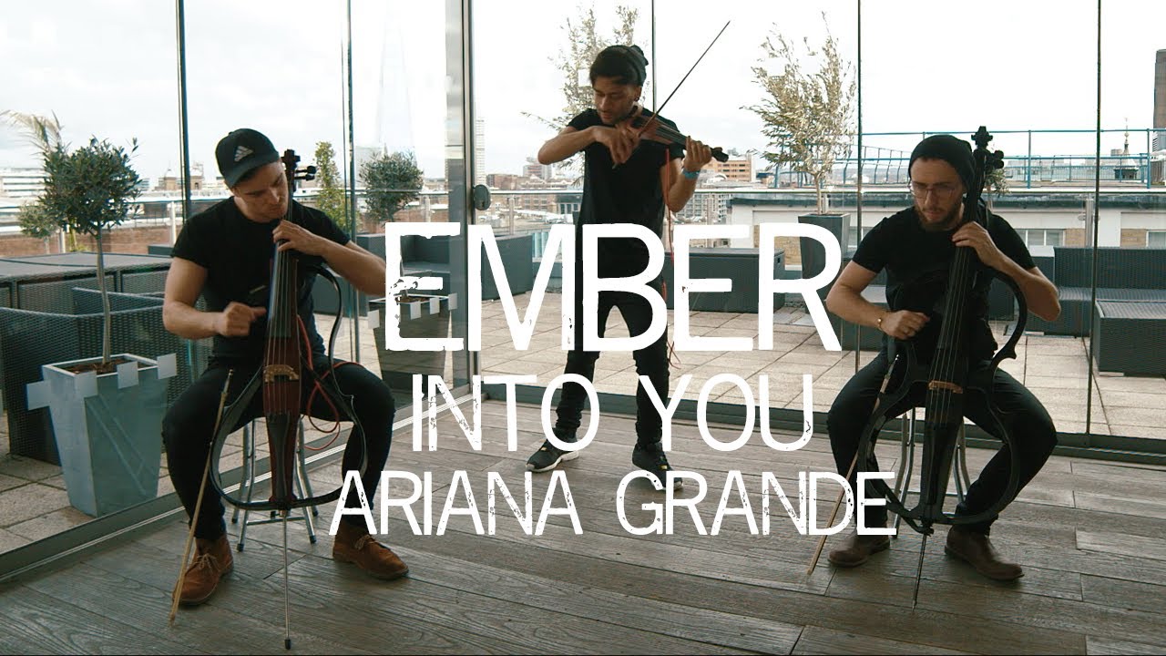 Into You - Ariana Grande Violin Cello Cover Ember Trio @ArianaGrande