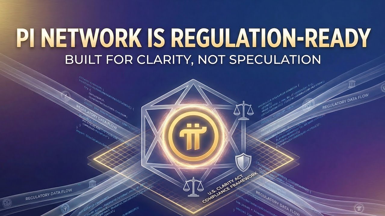 Pi Network: The Most Regulation-Ready Crypto Under the CLARITY Act