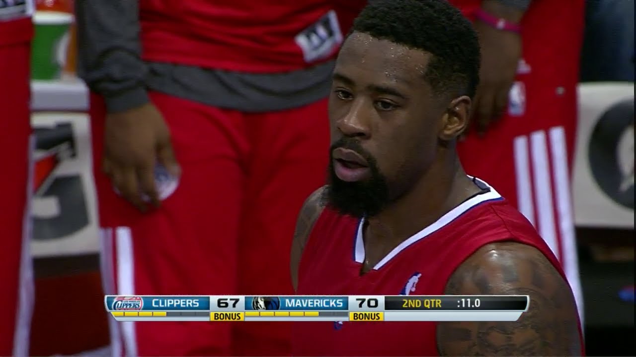 DeAndre Jordan 25 Points 18 Rebounds Game Highlights - Clippers vs Mavericks (2014.01.03)