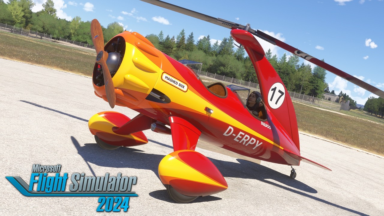 Rara-Avis Sims - Bulldog Autogyro - First Look Review! - MSFS 2024