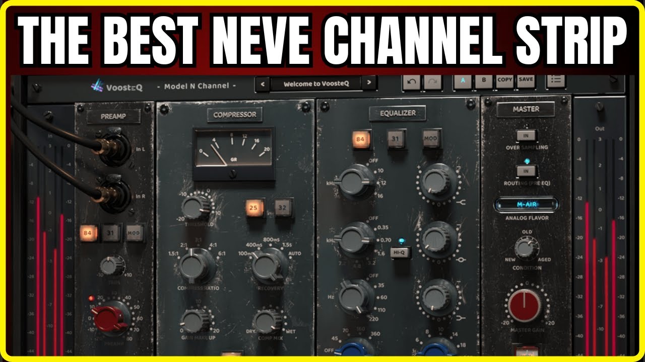 Плагин NEVE Channel Strip | Voosteq Model N
