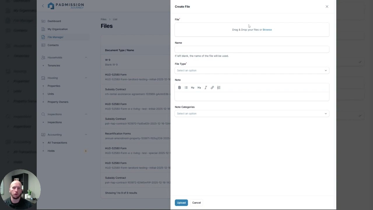 Landlord Portal Overview | Padmission Tutorial