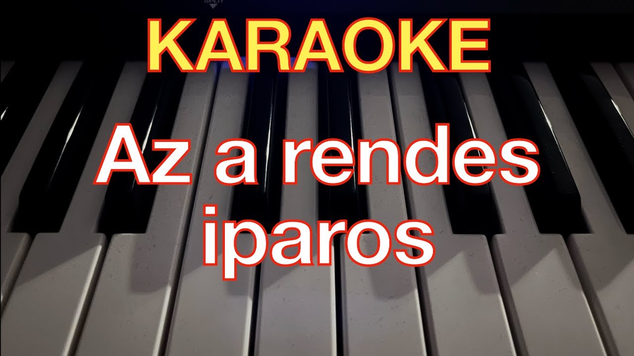 Az a rendes iparos (KARAOKE) - Roland BK-3