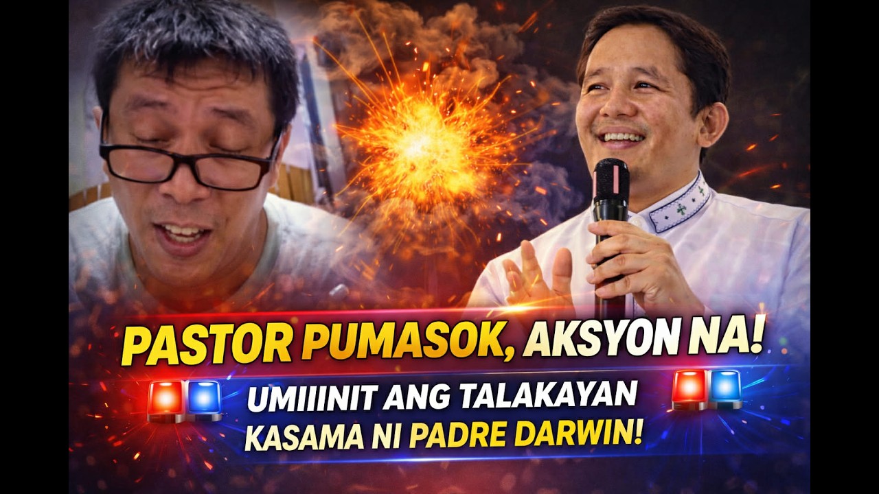 PASTOR NAIPIT KAY FR. DARWIN GITGANO SA MATINDING TALAKAYAN!?