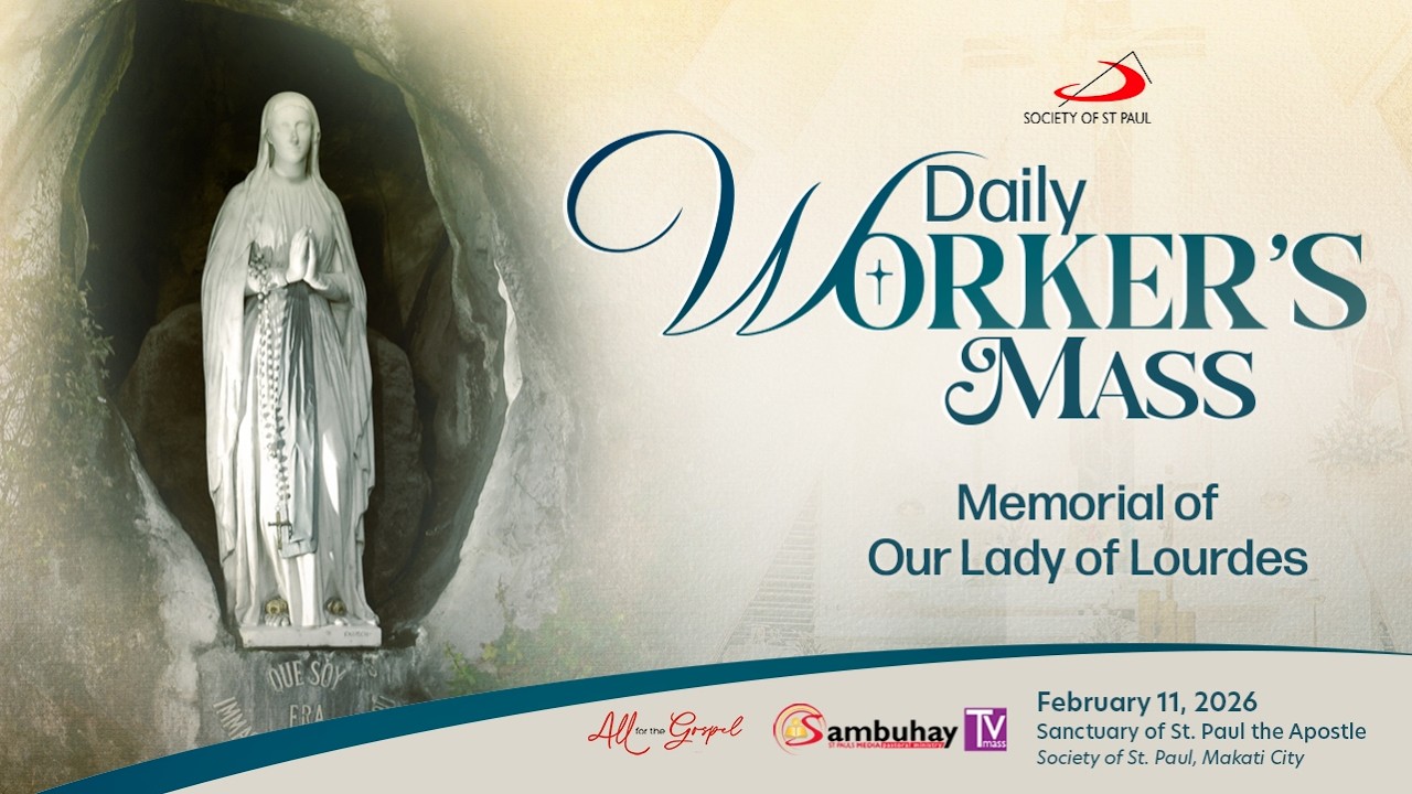 Sambuhay TV Mass | February 11, 2026 | Memorial of Our Lady of Lourdes