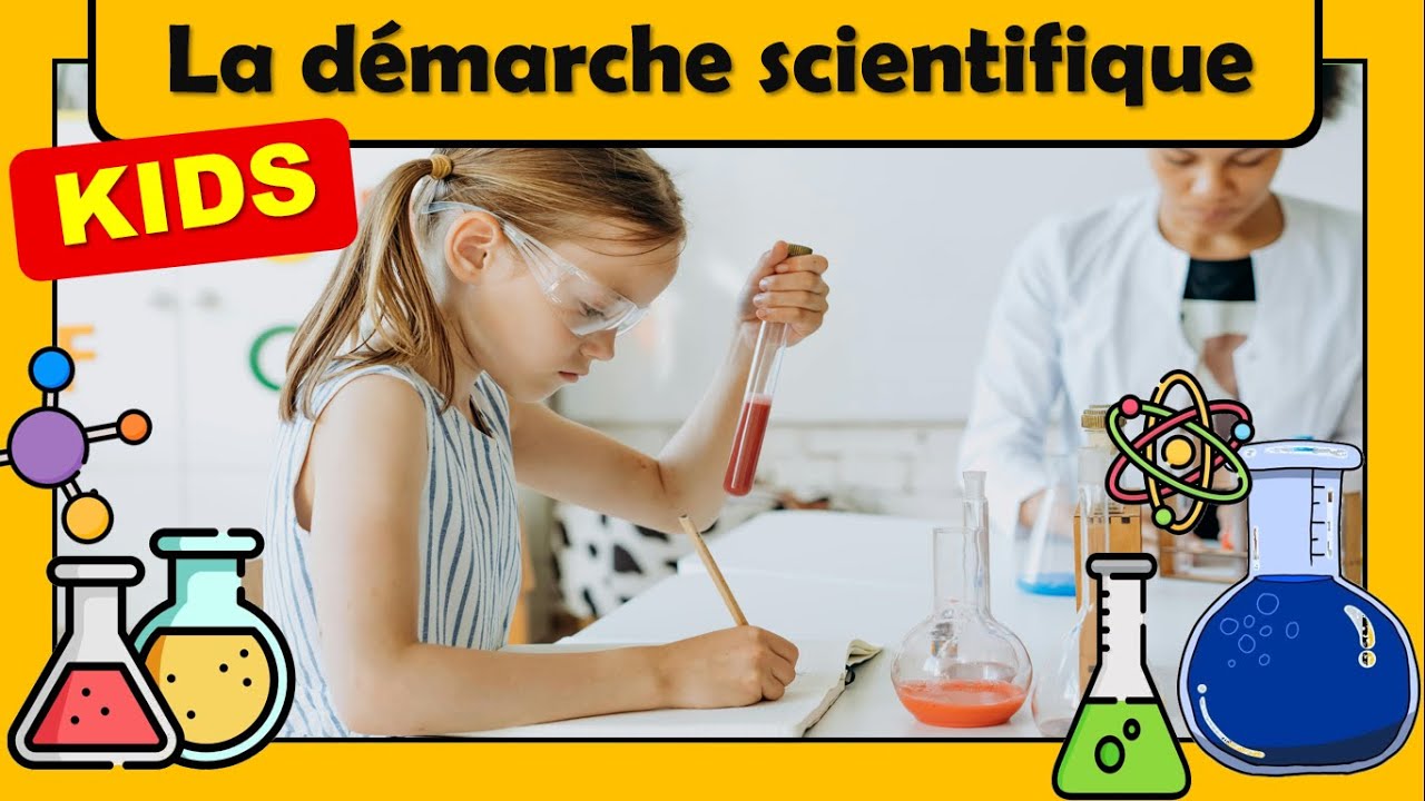 La m&eacute;thode scientifique : &Eacute;tapes, exemples .... / Recherche scientifique pour enfants.