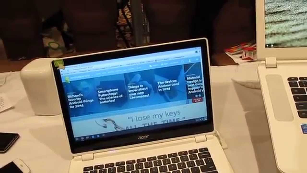 Acer Chromebook 13 Touch and Chromebook 15
