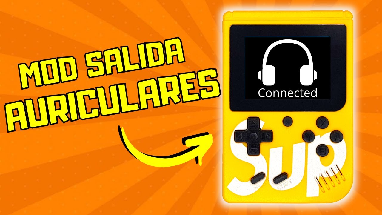 💥🎧 Mod SALIDA de AURICULARES | Consola SUP