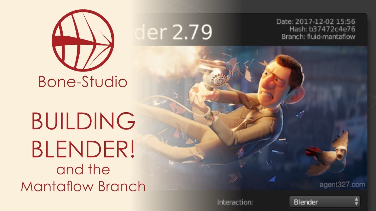 Blender 2.79 Tutorial - How to build blender on windows - standard and Mantaflow branch