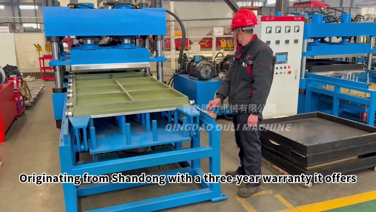 Rubber Tiles Press Machine Rubber Tiles Making Machine Rubber floor mat making machine