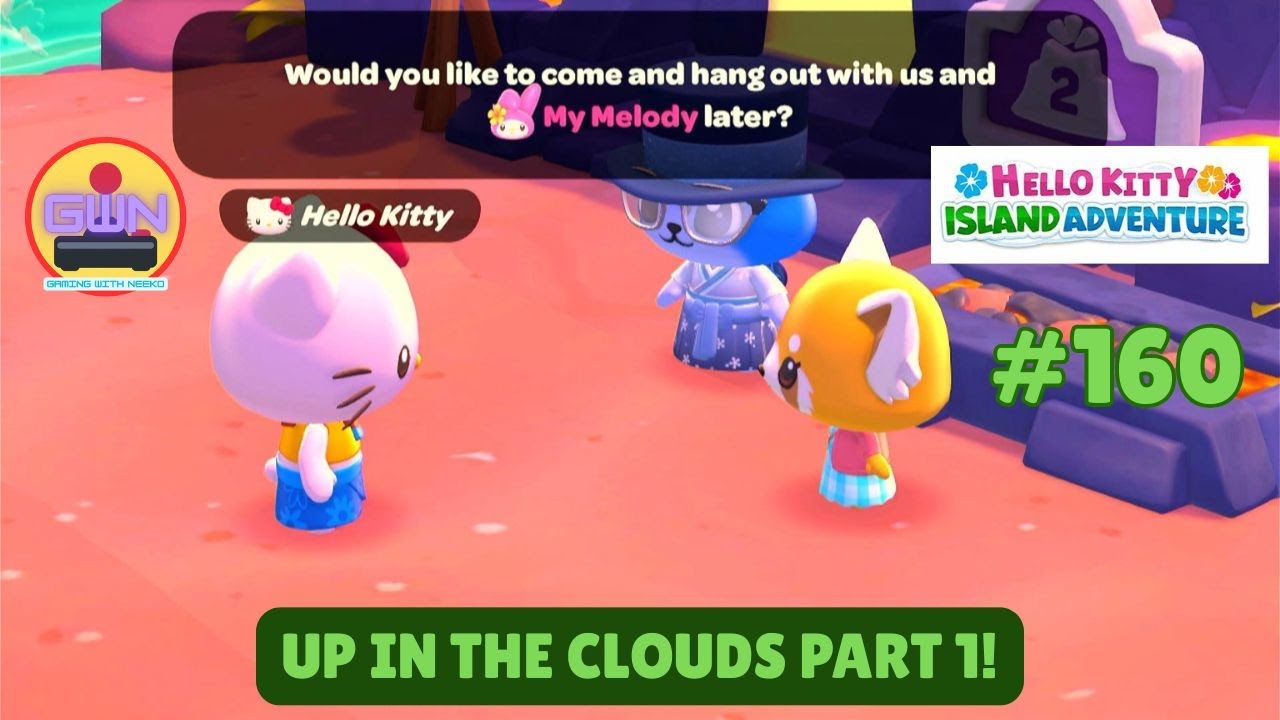 Hello Kitty Island Adventure #160: Up in the Clouds part 1!