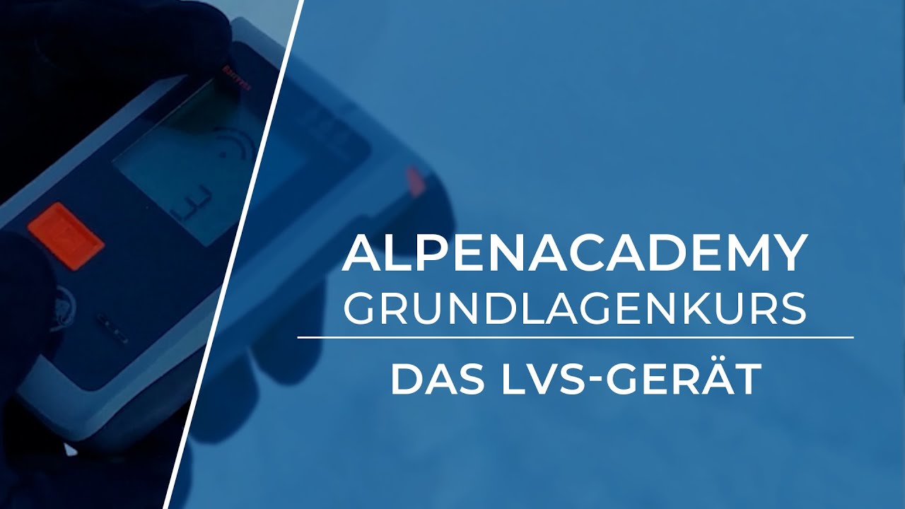 DAS LVS-GER&Auml;T - wichtiger Helfer im Notfall | Winter Grundlagenkurs