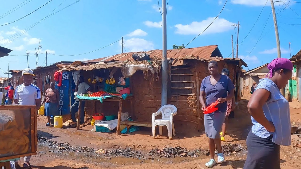 KIBERA SLUMS [4K walk video]