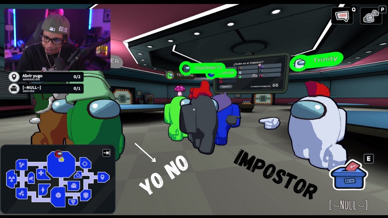 RDJAVI Among Us TU ERES EL IMPOSTOR