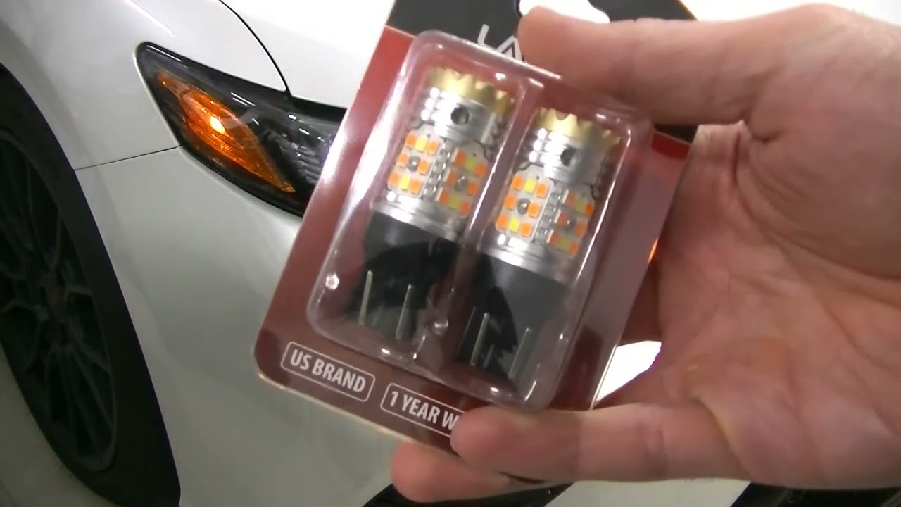 Lasfit LED switchback blinker install 2018-2024 Toyota Camry