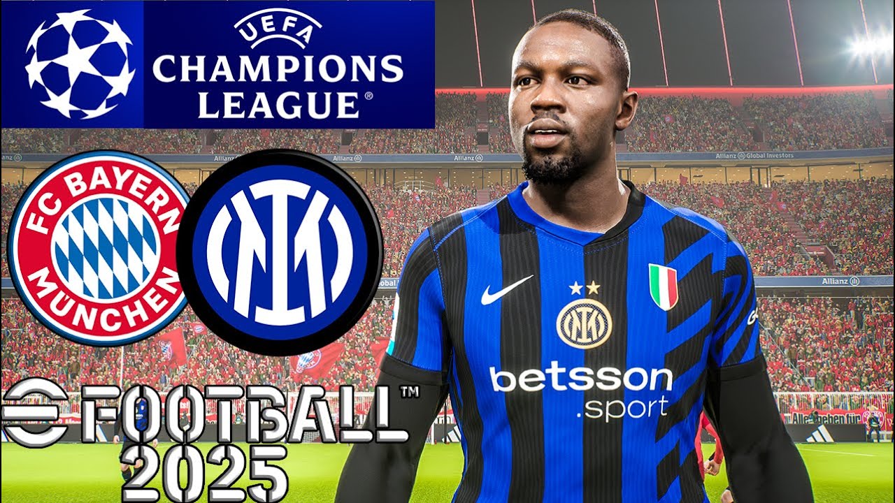 eFootball 2025 - Bayern vs Inter Milan | UEFA Champions League | PS5™ [4K60]