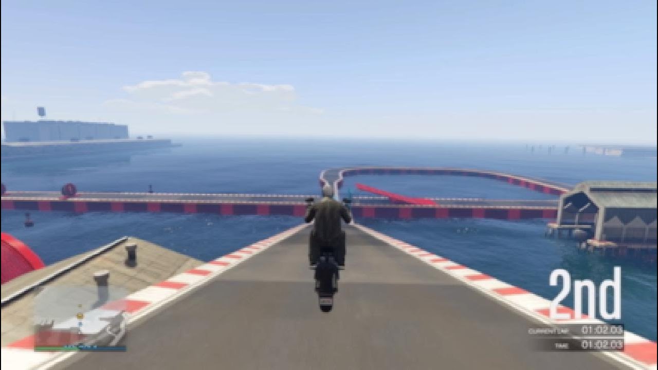 How not to ride a Bike in gta stunt races