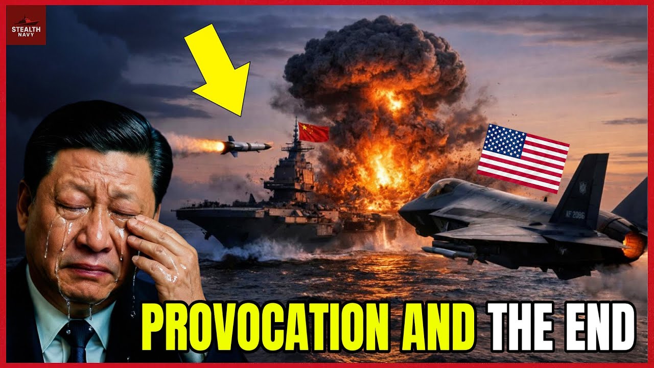 US F-35s LAUNCHED a Surprise Strike on China’s Carrier — Then THIS Happened