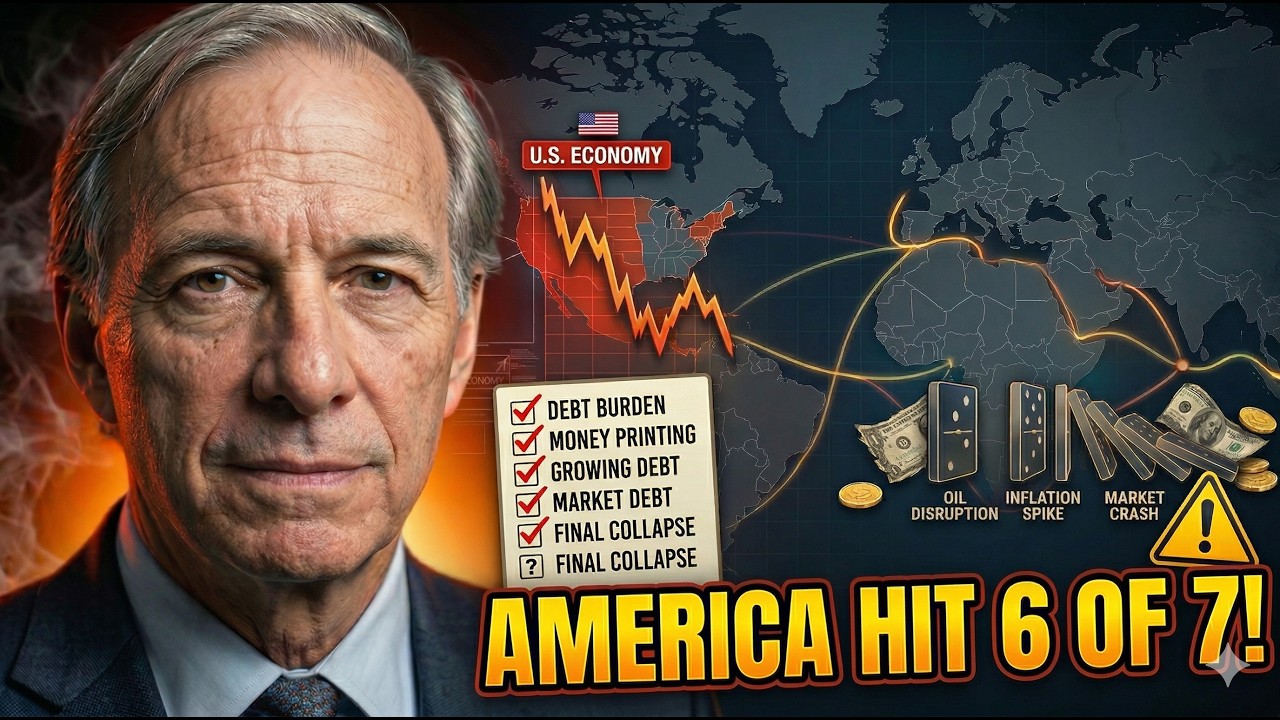 Ray Dalio: 7 Signs of a Late Stage Debt Cycle &mdash; America Has Already Hit 6 of Them