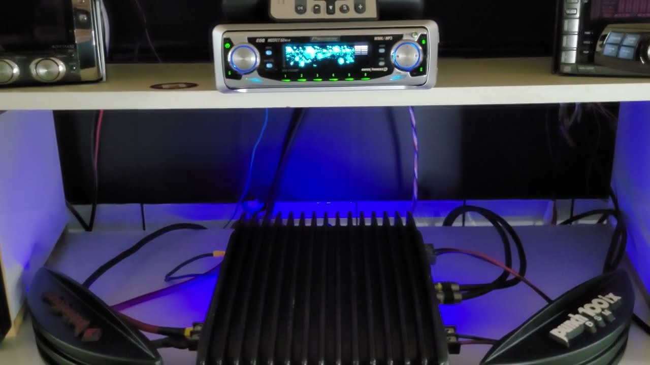 Pioneer DEH-P7650MP + Rockford Fosgate Punch 100ix DSM