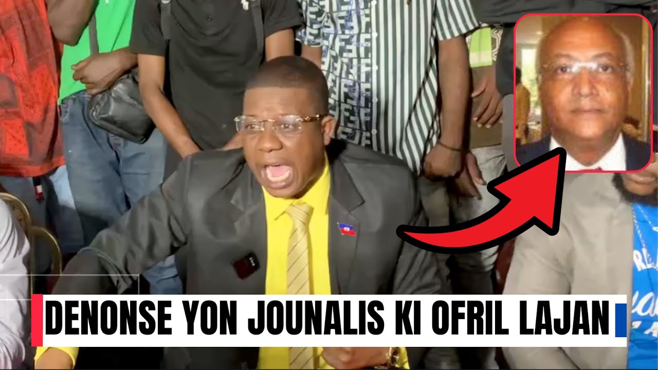Zen pirèd! Paul Gerot Pa emègde avili yon JOUNALIS kap viv Lafrans, ofril kòb pou emègde yon boujwa