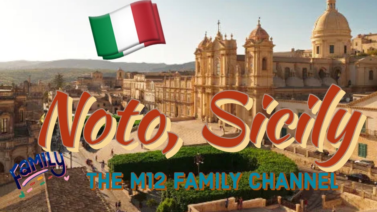 Noto, Sicily Walking Tour 4K